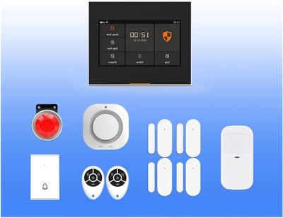 Draadloos Huisalarm - Beveiligingssysteem - Veilig Wonen - App Bediening - 6 Delig - Wit