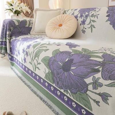 Chenille Four Seasons Universele Sofa Kussen Stof Antislip Sofa Hoes All-Inclusive Universele Hoes Handdoek 180-130cm
