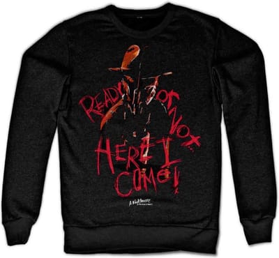 A Nightmare On Elm Street Sweater/trui -L- Here I Come Zwart