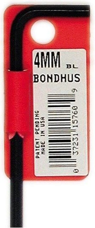 Bondhus ProGuard 1,27 mm Hex korte arm L-sleutel 15849 - Protanium staal