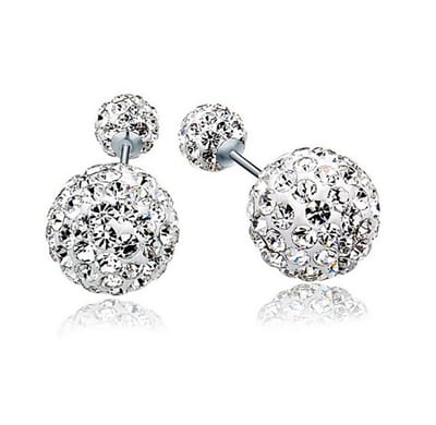 Oorbellen Zilver - Zilveren Oorknopjes - Double Dots