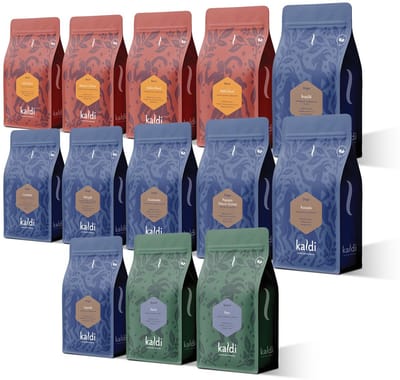Kaldi Around the World proefpakket - 13 x 250 gram