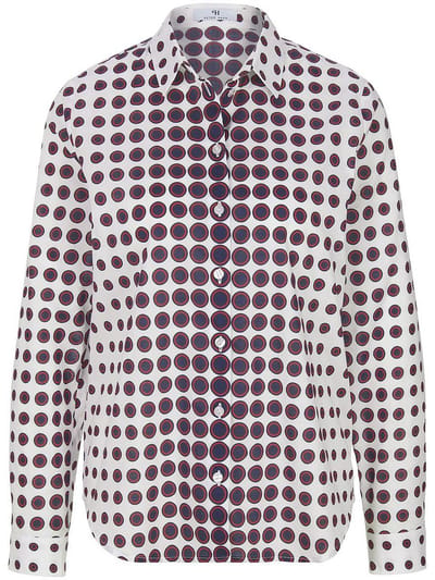 Blouse Van Peter Hahn wit