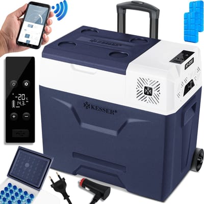 Kesser Compressor Koelbox 50L - met APP-bediening - voor auto, camper, camping