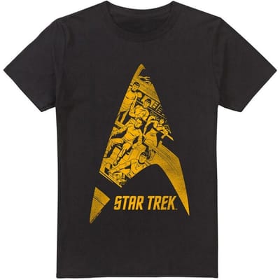 Star Trek T-shirt - Delta Crew - M tot XL - voor Mannen - zwart