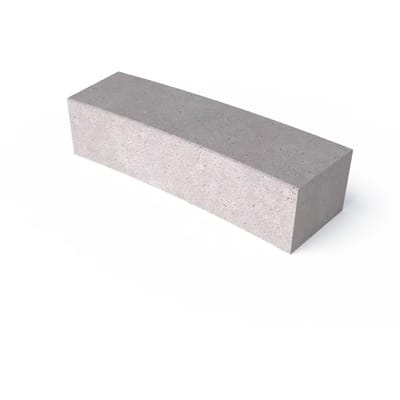 Schellevis Oudhollands Grijs Zitelement Gebogen 200x60x47