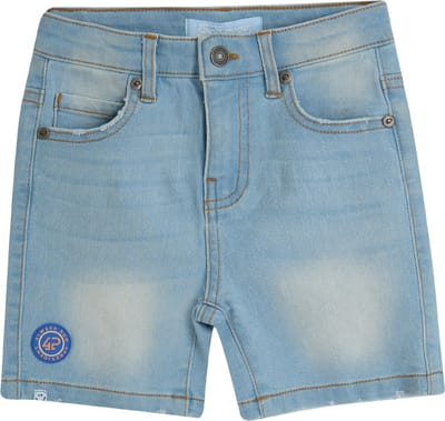 4PRESIDENT Korte Broek Jongens Short - Light Blue Denim - Maat 80