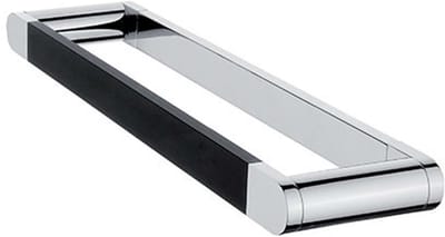 Nimco Nava - Handdoekhouder, lengte 35 cm, mat zwart/chroom NA 28035