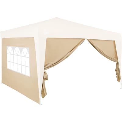 Deuba Zijwand Parytent - Set van 2 Rits en Raam 300x200cm - Beige