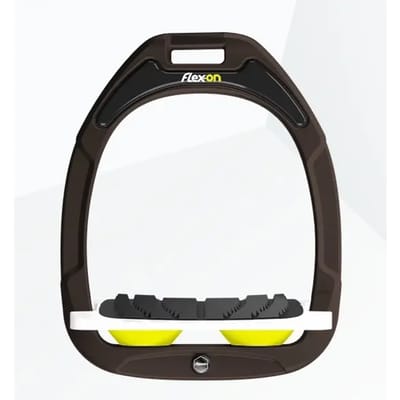 Ingelaste Steigbuizen Bruin/Wit/Geel Flex-On Green Composite