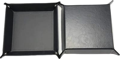 Dobbelsteenbak - Zwart - Dice Tray - Dungeons And Dragons - Pitjesbak - Dobbelbak - Dobbelpiste - Pokerpiste - Dice Box - Dobbelbak - Dobbelstenen