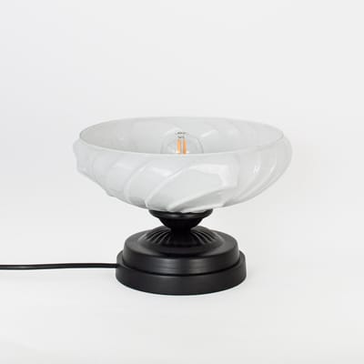Lage Tafellamp Swingbowl Moonlight - Art Deco Trade