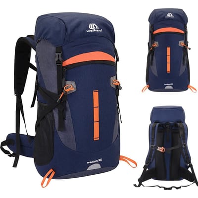50 L Outdoor Sportrugzak Waterdichte Bergsportrugzak Grote Capaciteit Sportvest blauw