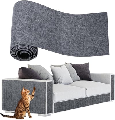 KZQ Krasbestendige Kattenmat Voor Meubelbescherming – Vervangbare Wandkrabmat 200x40 Cm – Beschermt Bankhoeken