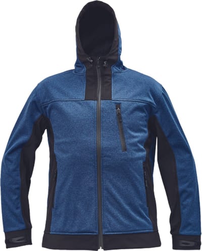 Cerva HUYER SOFTSHELL jas 03010582 - Koningsblauw - L