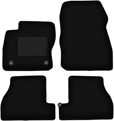 Zwarte veloursmatten voor: Ford Focus MK3 USA sedan, stationwagen (2010-2019)