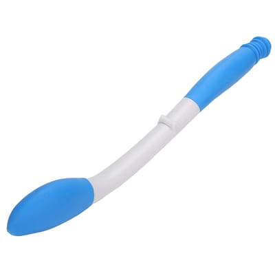 Dailygoods- Toilethulp 40 cm - Opvouwbaar Toilethulpmiddel - Duurzaam Kunststof - Voor Senioren - Handige Toiletpapierhouder - Comfortabele Grip
