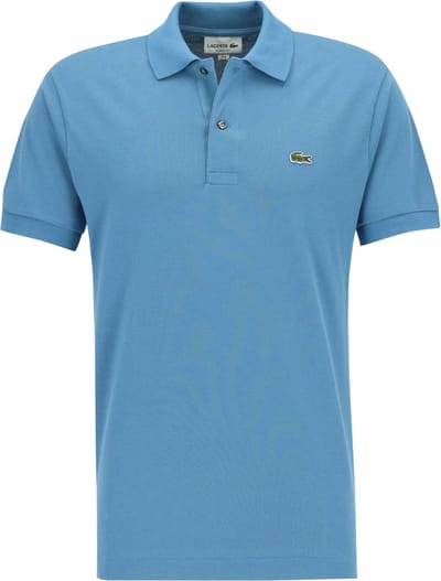 Lacoste Classic Fit polo - bodemloos middenblauw