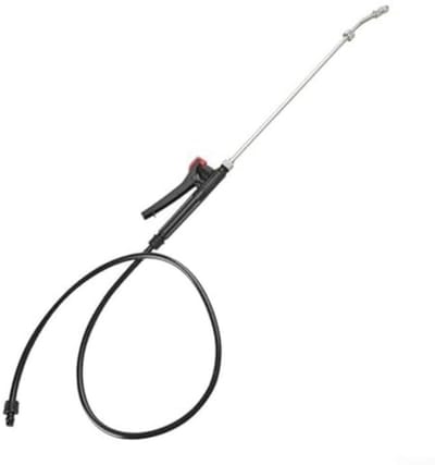 29 inch roestvrijstalen sproeier met verstelbare spuitmond en slang voor tuin en autowassen