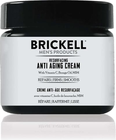 Brickell Men's Resurfacing Anti-Aging Cream Unscented 59 ml.
