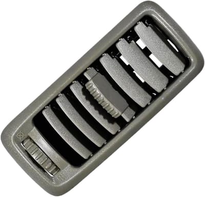 Ventilatierooster Auto - Dashboard Grille - Luchtstroom Regelen - Boren Niet Nodig - 13x14x29 cm - Grijs