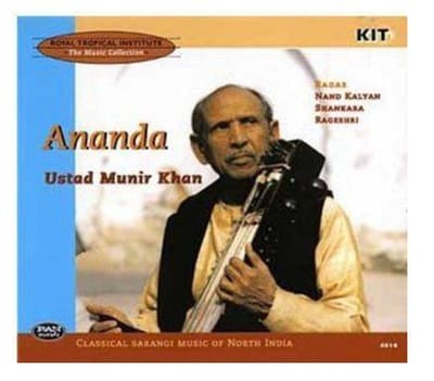 Ustad Munir Khan - Ananda. Classical Sarangi Music Of (CD)