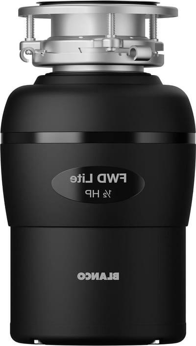 Keukenafvalverkleiner - Afvalverwijderaar Gootsteen - Voedselresten Verwerken - 900 ml Maalkamer - 05 pk - Zwart