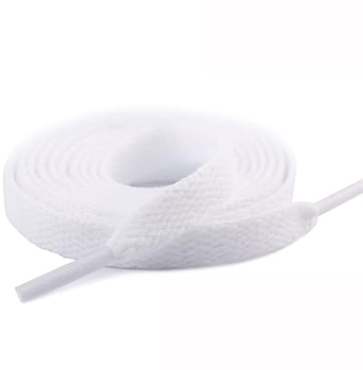 Dailygoods- Veters 8 mm Breed - Elastische Veters - Schoenveters 2 Paar - Veters voor Sportschoenen - Veters voor Casual Schoenen - Polyester Materiaal
