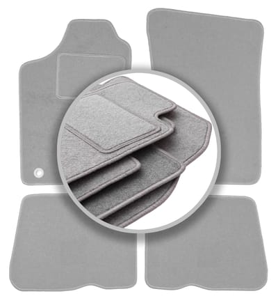 Grijze automatten voor: Renault 19 cabrio, hatchback, sedan, chamade (1988-1996)