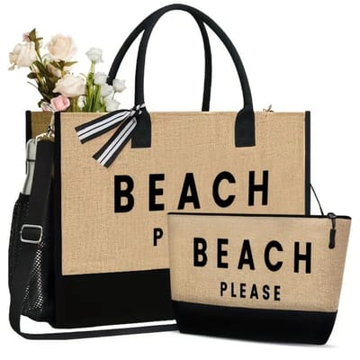 Bovista Strandtas - Ibiza - Tas - Tote Bag - Shopper - Beach Please