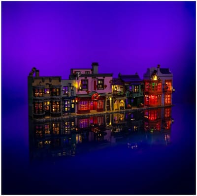 LMB 2.0 - Verlichtingsset geschikt voor LEGO® 75978 Wegisweg Verlichtingsset