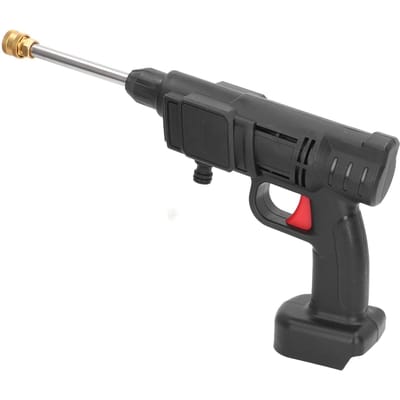 Draagbare Power Washer Accu Aangedreven Hogedrukreiniger Snoerloze Power Cleaner voor Auto Tuin black