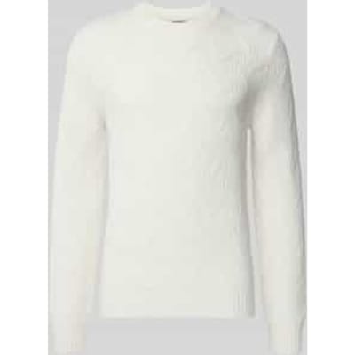 Gebreide pullover met kasjmiergehalte
