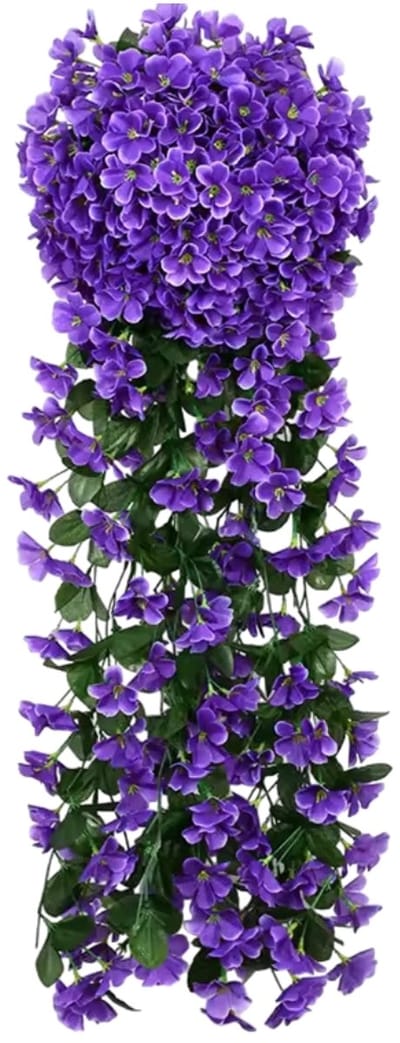 Vivva - Kunst Orchideeën - Kunstbloemen - Nepbloemen - Kunst Bloemen - Nep Bloemen - Kunstboeket - Paars - HANGROSE