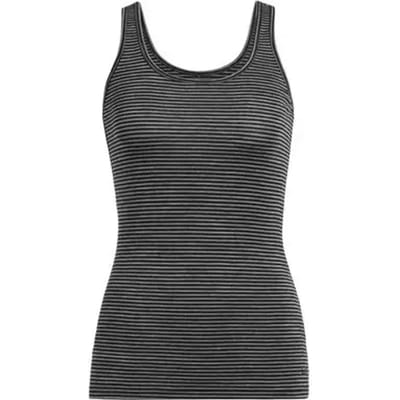 Icebreaker Siren Tanktop Dames, gritstone heather Maat M
