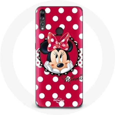 Coque - Minnie Mouse - Huawei P30 Lite - Souple - Rouge - Dessin animé rouge