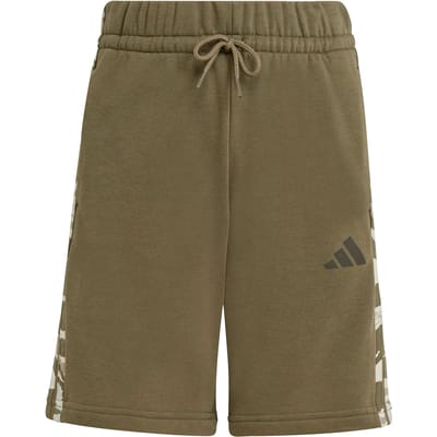 Adidas Seasonal Essentials Camo Korte Sportbroek Groen 7-8 Years Kinderen
