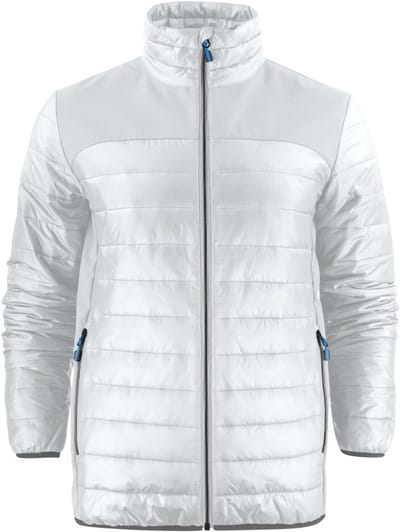 Printer Quilted Jas Expedition Man 2261057 Wit - Maat S