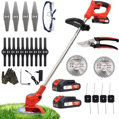 DailySupplies® Onkruidborstel Electrisch - Bosmaaier - Grastrimmers met Accu
