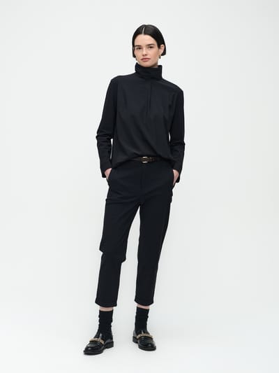 Dolche Vita Top Technical Jersey | Black - Black / L