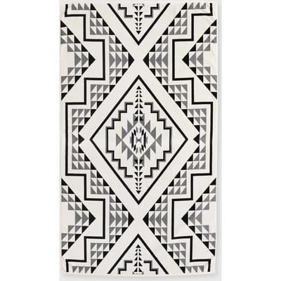 OVERSIZED JACQUARD SPA TOWEL