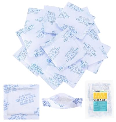 Silica gel zakjes 1g x 150pcs - absorberend - voor elektronische apparaten - houdt spullen droog - ShopVlot