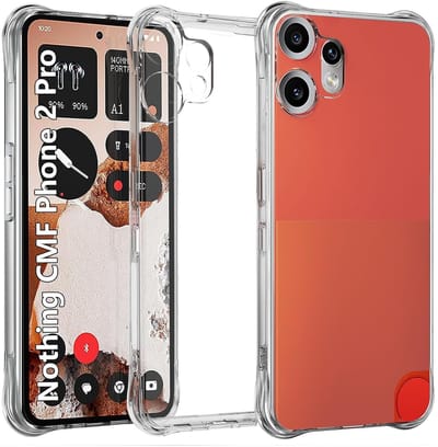 Transparant Hoesje Geschikt voor Nothing CMF Phone 2 Pro | Schokbestendig TPU | Back Cover | Dun | Flexibel | Shockproof | Doorzichtig