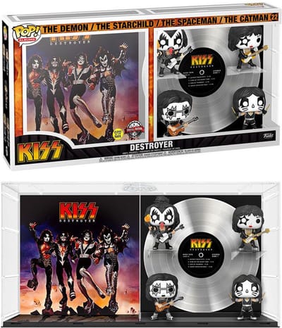 Pop! Albums Deluxe: KISS Destroyer Exclusive (Glow in the Dark) FUNKO