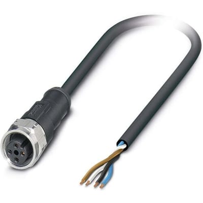 Phoenix Contact 1548943 Sensor/actuator connector, geassembleerd M8 Aantal polen (sensoren): 4 Bus, recht 5.00 m 1 stuk(s)