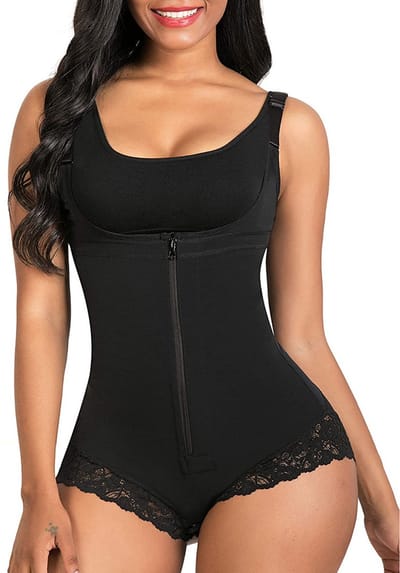 Livvi Wear - Full Body Shapewear - Maat S - Zwart - Shaper -Corrigerend ondergoed voor billen, buik en taille
