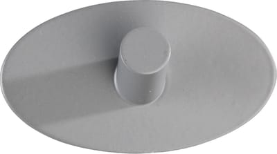 Wenko Wandhaak Zelfklevend Piceno 3,6 X 6,5 X 2,8 Cm Rvs Grijs