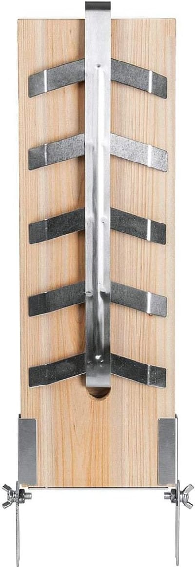 SnelShoppen - Zalm Rookplank Cederhout Vlamzalm BBQ Plank voor Barbecue Vuurschaal Grillen Perfecte Zalm Klemmen Houder Camping Tuin