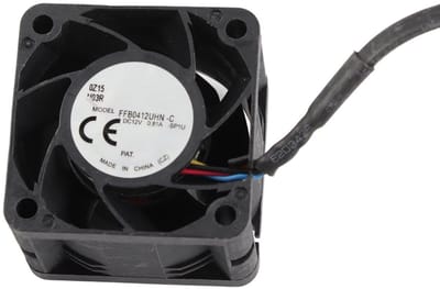 Dailygoods - Vervangende CPU Koelventilator - Efficiënte Koeling - Geschikt voor PowerEdge R220 R230 - 4-pins Aansluiting - Betrouwbare Prestaties