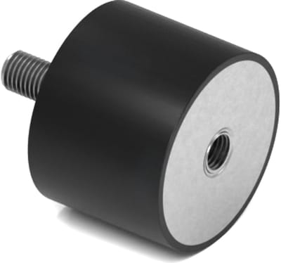 Rubbermagazijn - Trillingsdemper - Type B - 40x30mm - M8 - Set 10 stuks